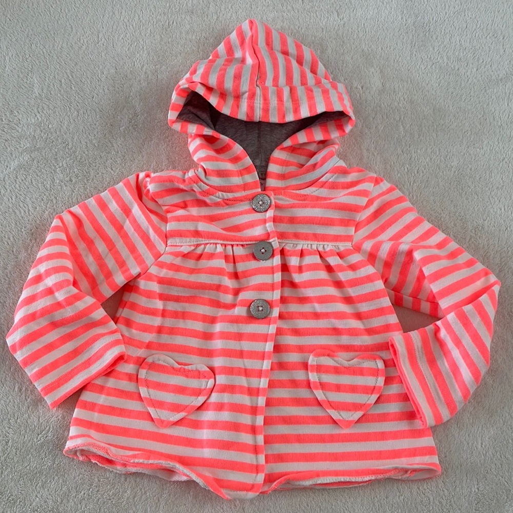 Carter’s Toddler Girl’s Hooded Sweatshirt Size 24M